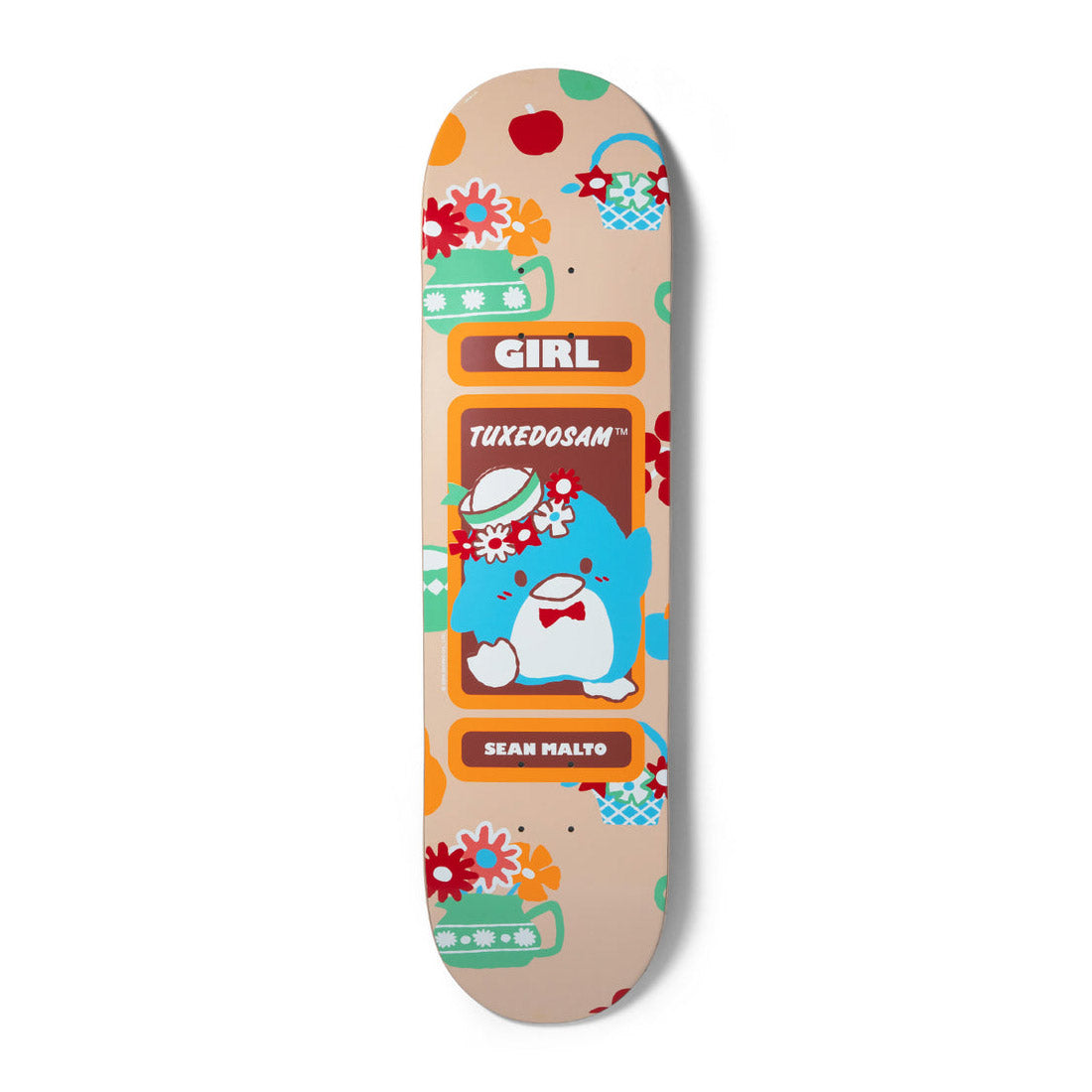 Girl x Sanrio Hello Kitty Friends Skateboard Deck Sean Malto 8.25"