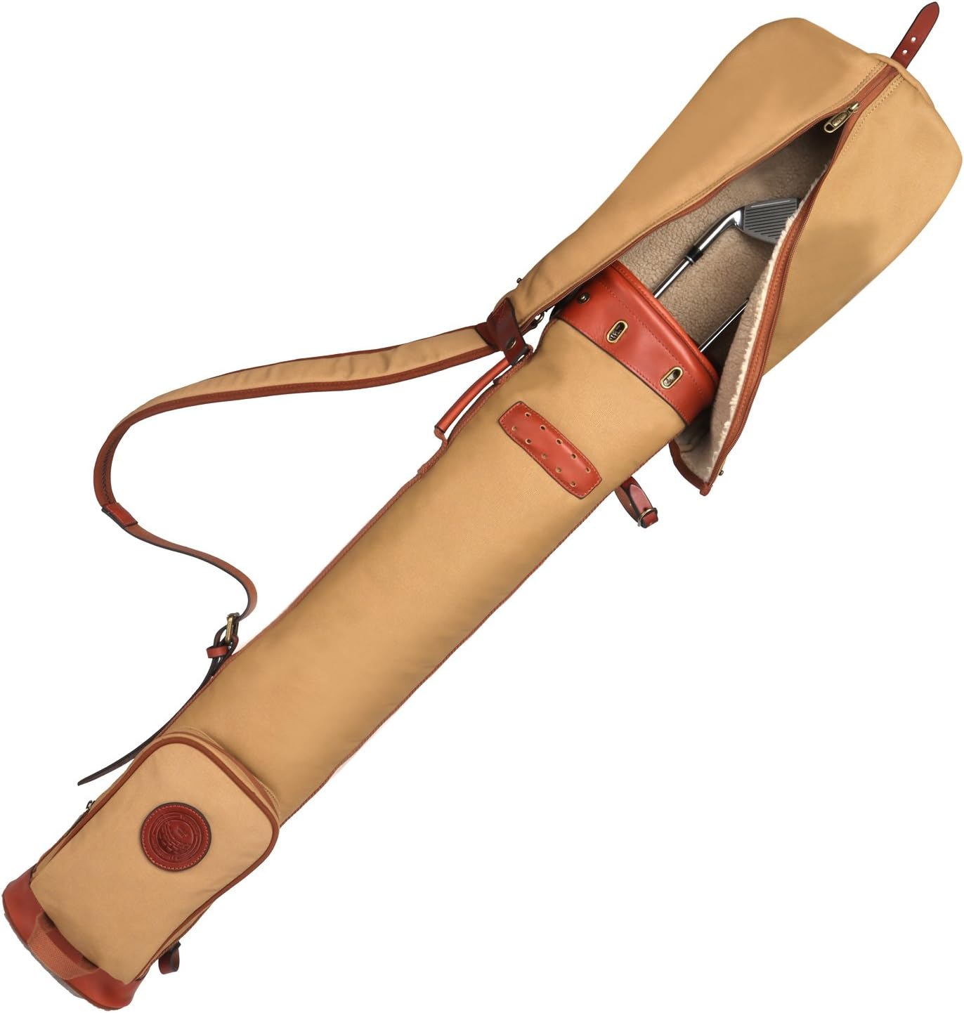 Tourbon Golf Training Accessories Golf Club Carry Bag Sunday Bag Pouch