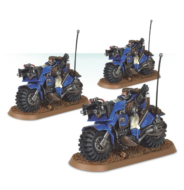 GWS - SPACE MARINE SCOUT BIKE SQUAD