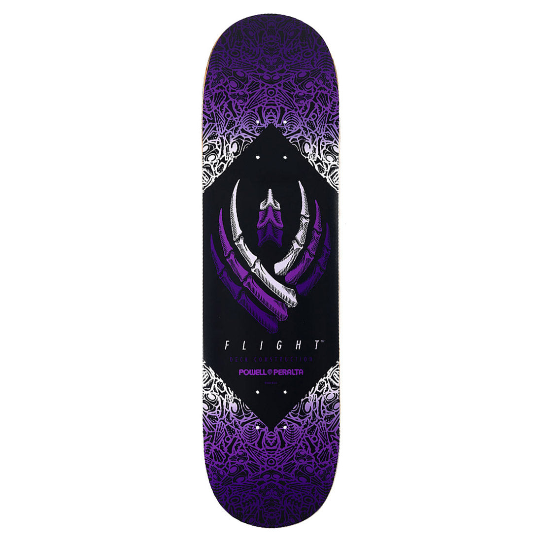 Powell Peralta Flight Bones 8.5 Deck - Purple
