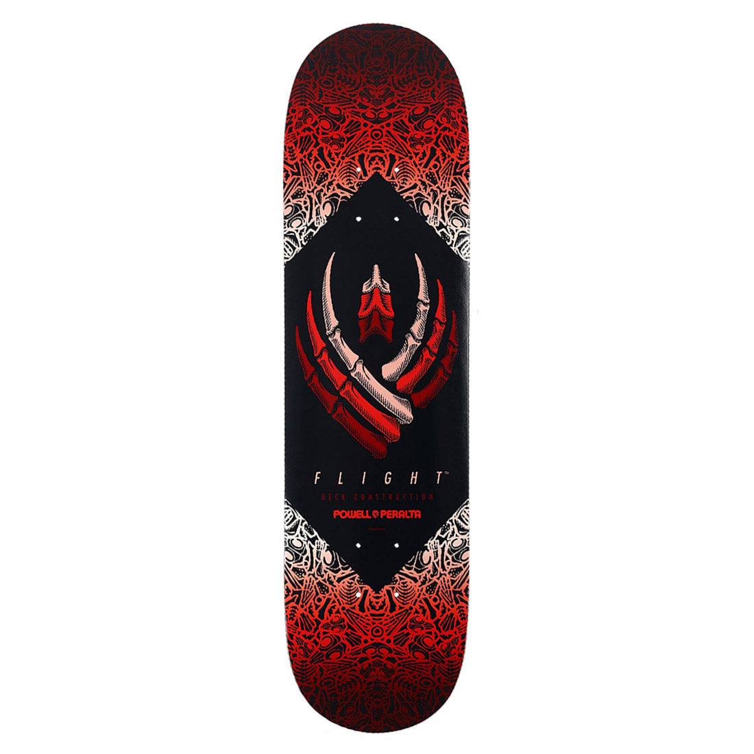 Powell Peralta Flight Bones 8.25 Deck - Red