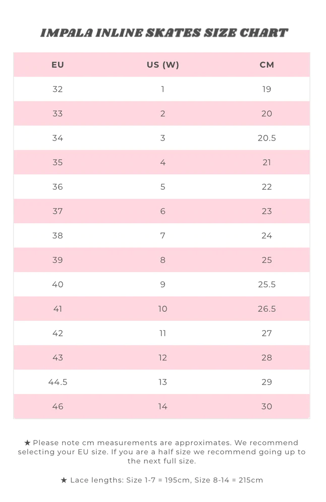 Impala Lightspeed Inline Skate - Fairy Floss