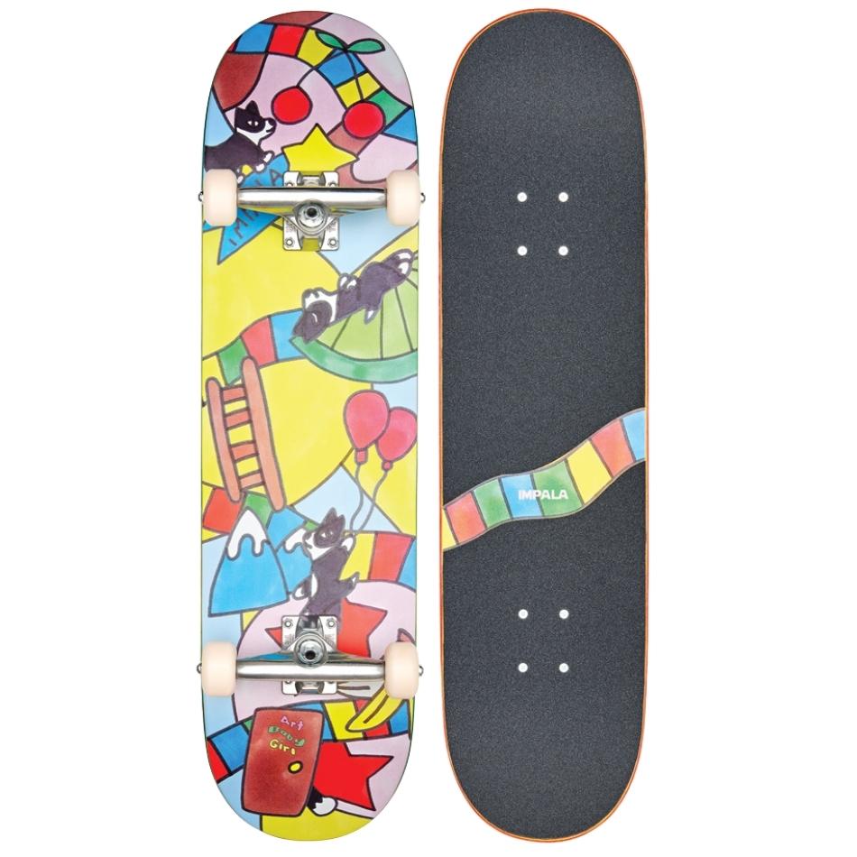 Impala Skateboard Serpens 8.25" Art Baby Girl