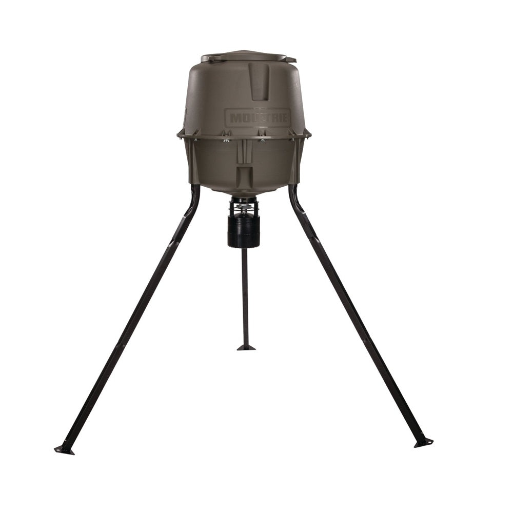 Moultrie MFG-13449 Elite Tripod Deer Feeder, Metal/Plastic, Green