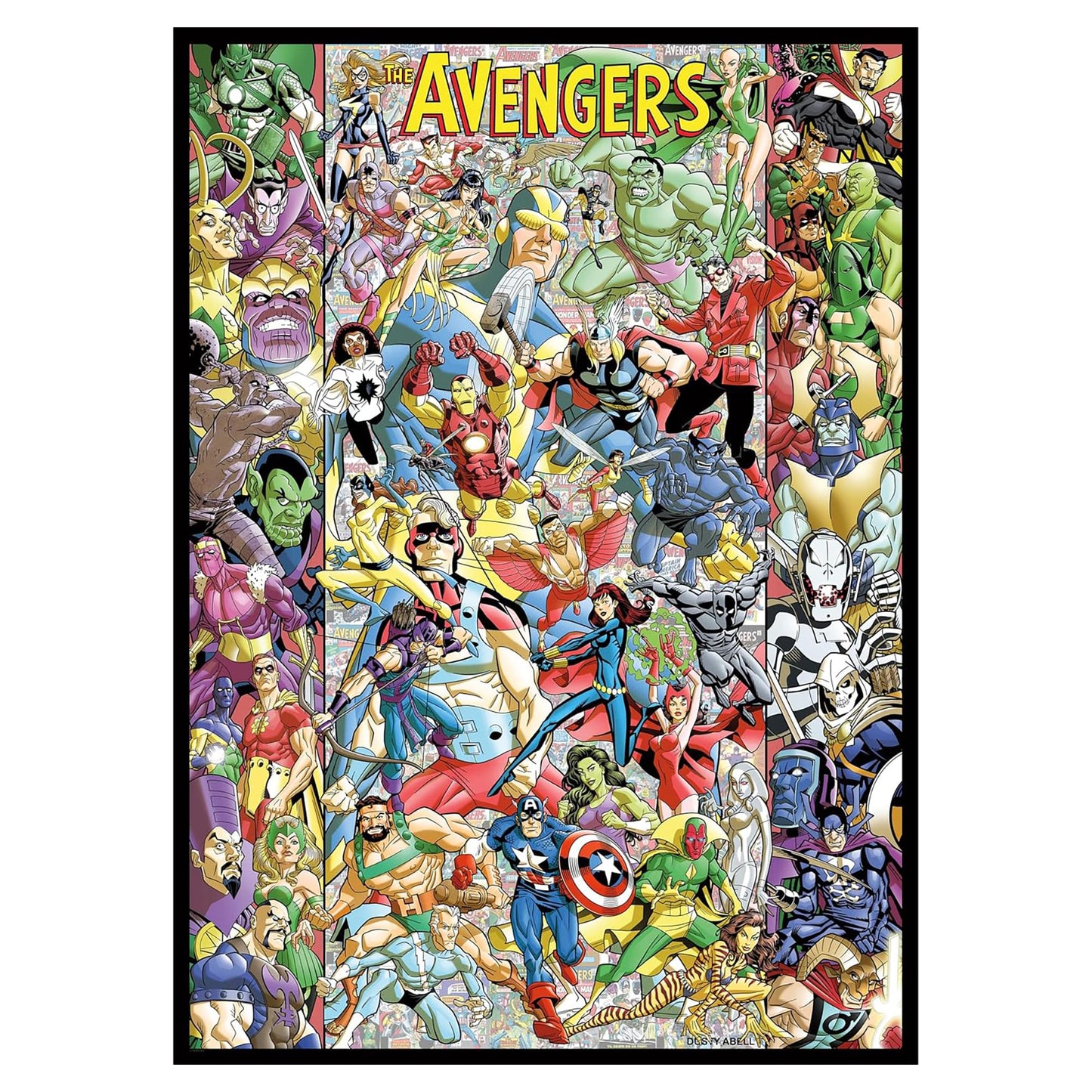 Marvel The Avengers 5000 Piece Jigsaw Puzzle