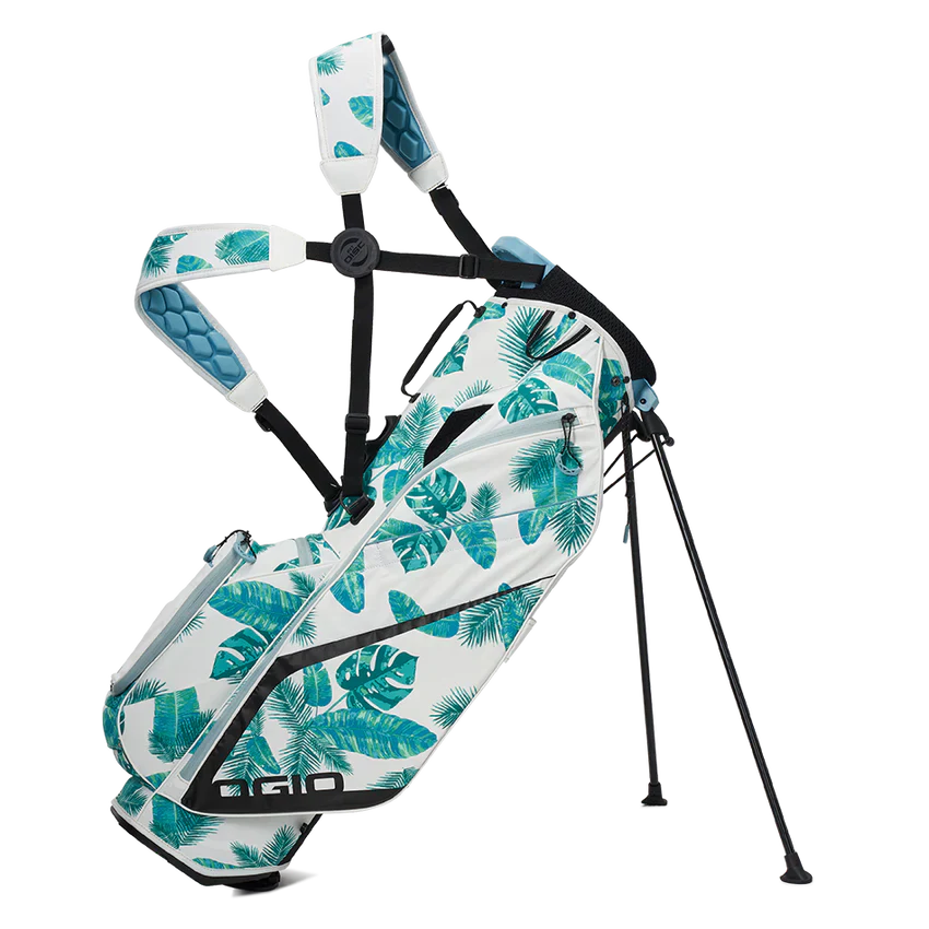 Ogio Woode Hybrid 8 Stand Bag - Twilight Tropics