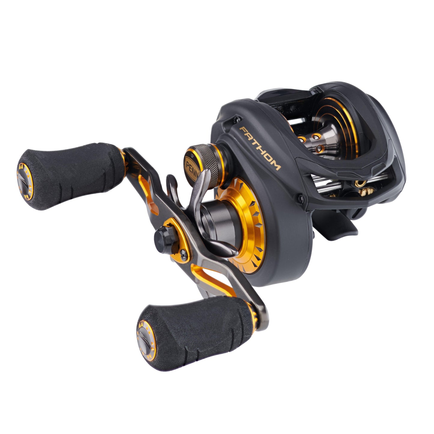 PENN Fathom Low Profile Low Profile Baitcast Reel, Size 200, 6.6:1 Gear Ratio
