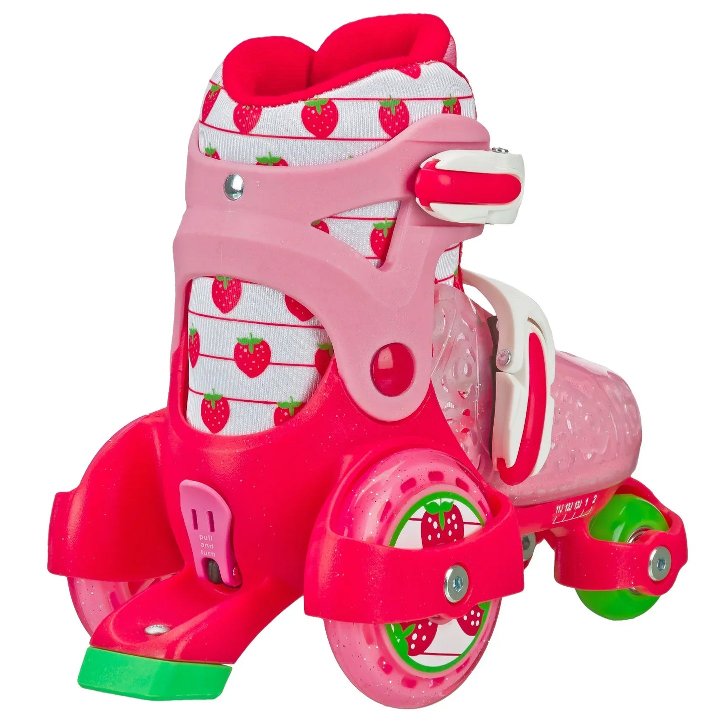 RDS Fun Roll Adjustable Skates - Strawberry
