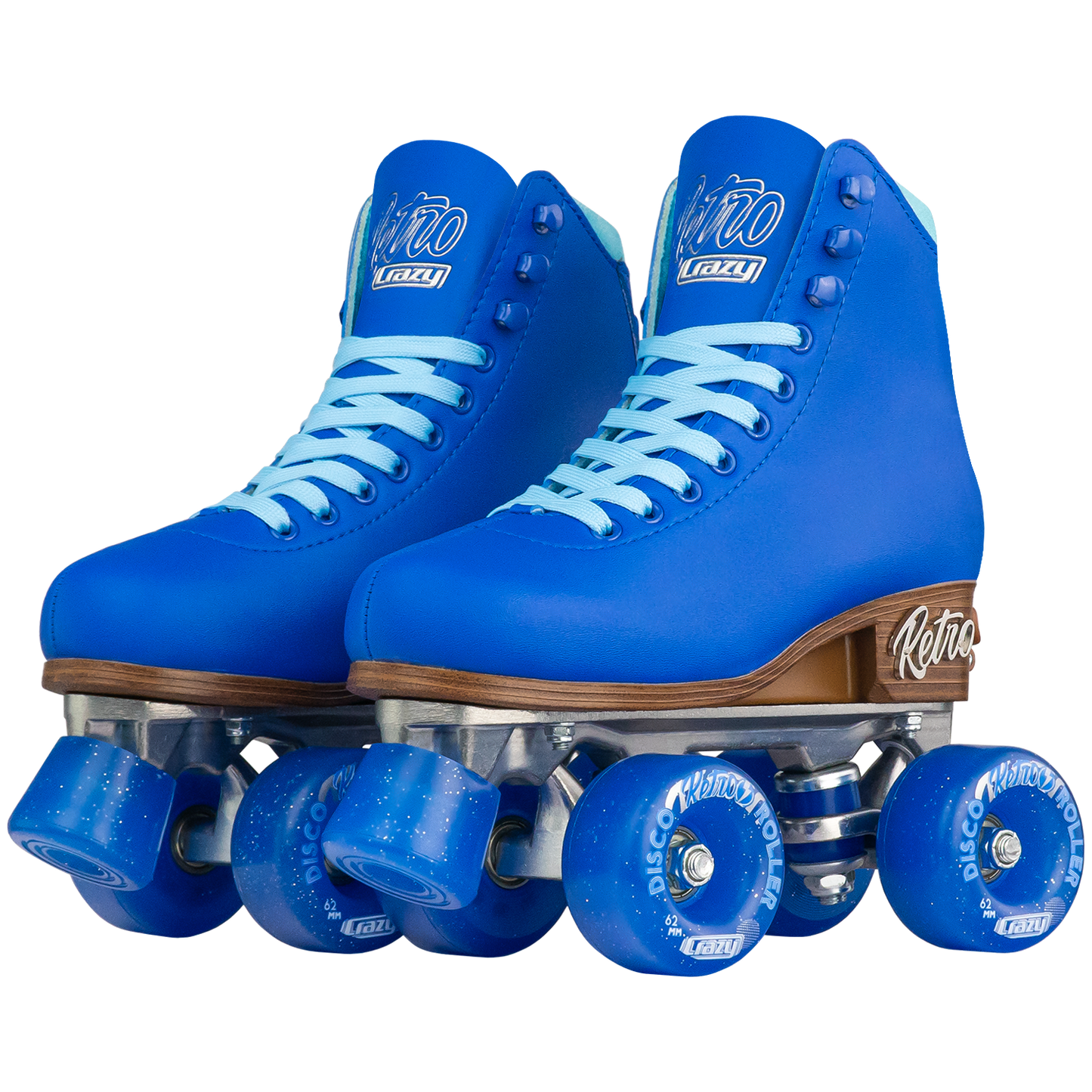 Crazy Retro Adjustable Roller Skates Blue