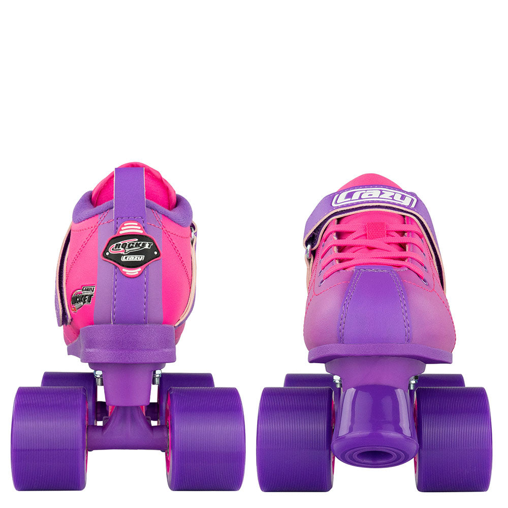 Crazy Rocket Roller Skates Pink/Purple