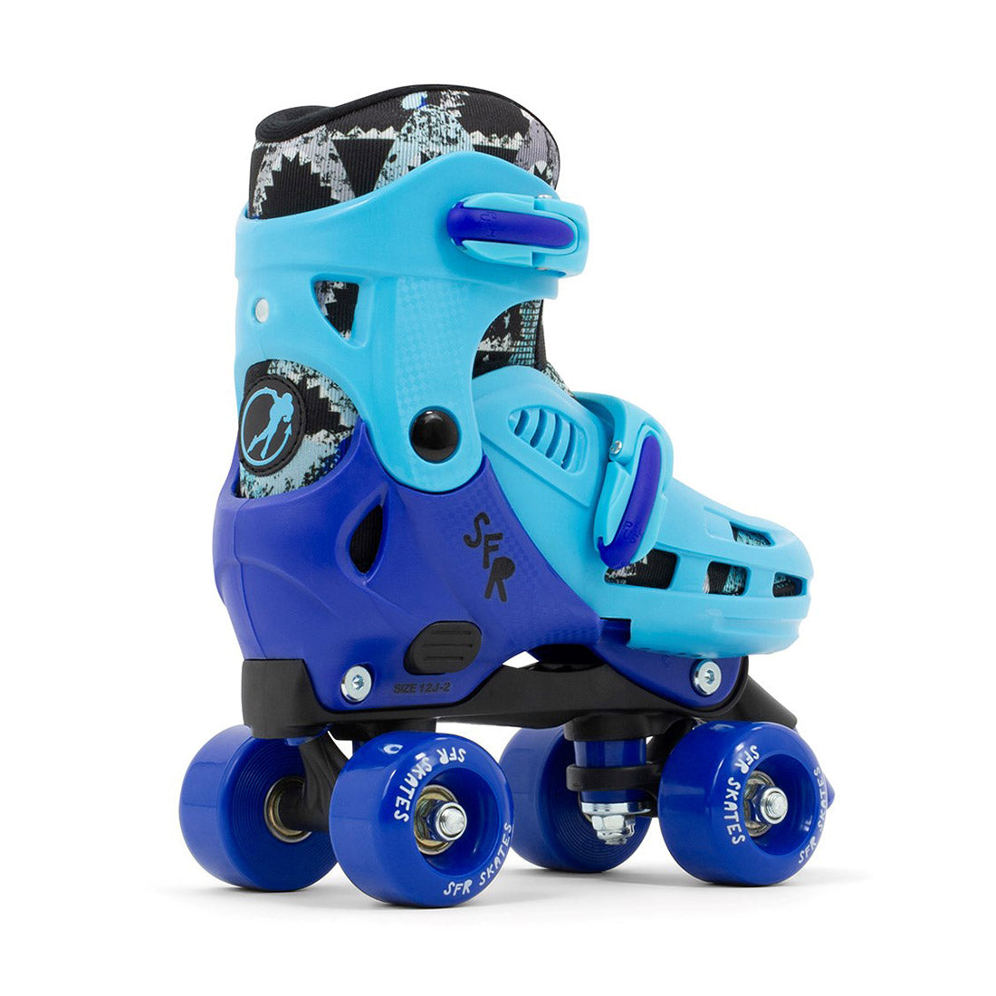 SFR Hurricane IV Quad Roller Skates - Shark