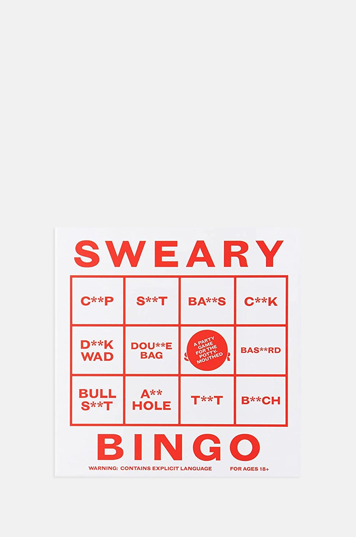 Sweary Bingo