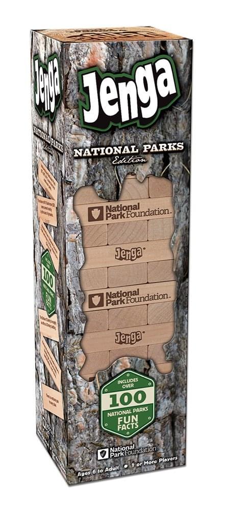 National Parks Jenga Block-Stacking Game