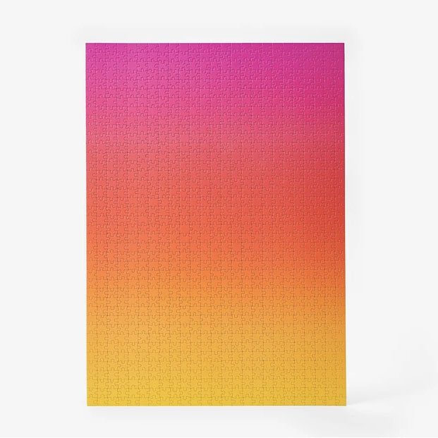 Gradient Puzzle - 1000 pieces