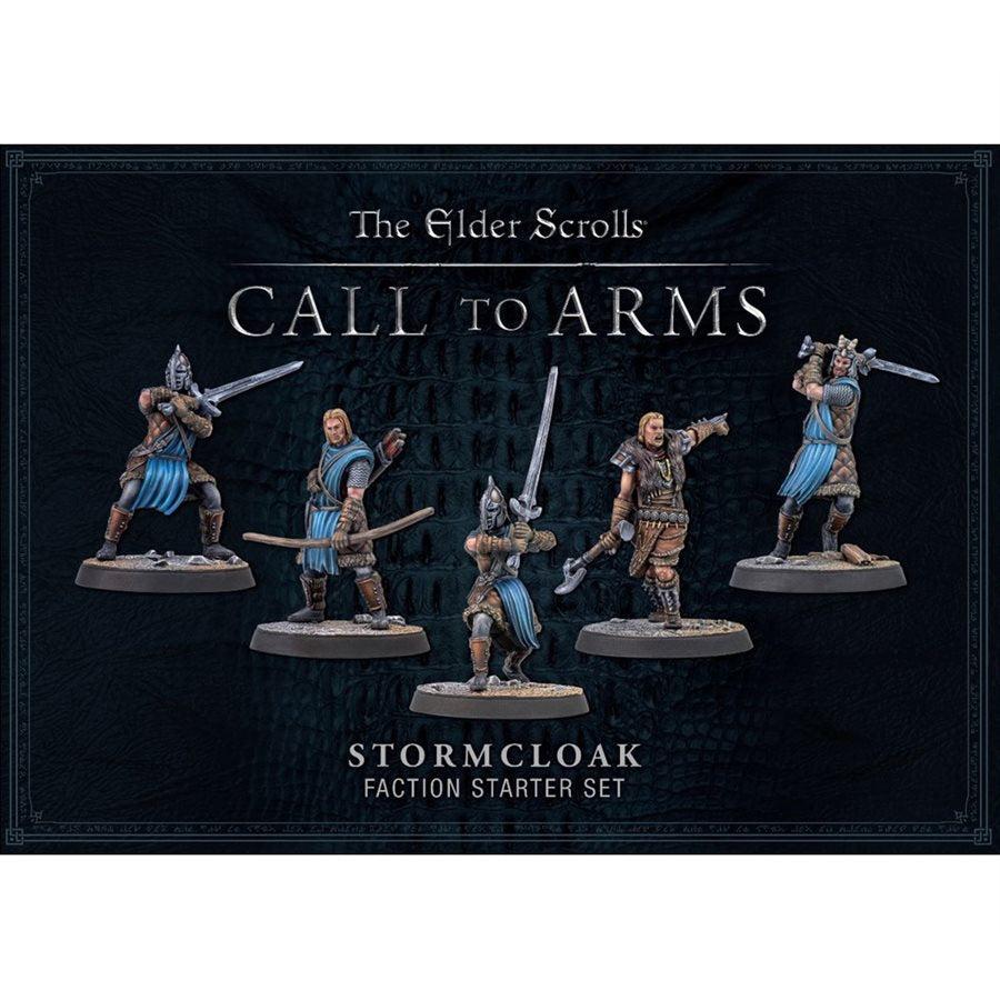 Modiphius Entertainment - The Elder Scrolls Call to Arms: Plastic Stormcloak Faction Start Set