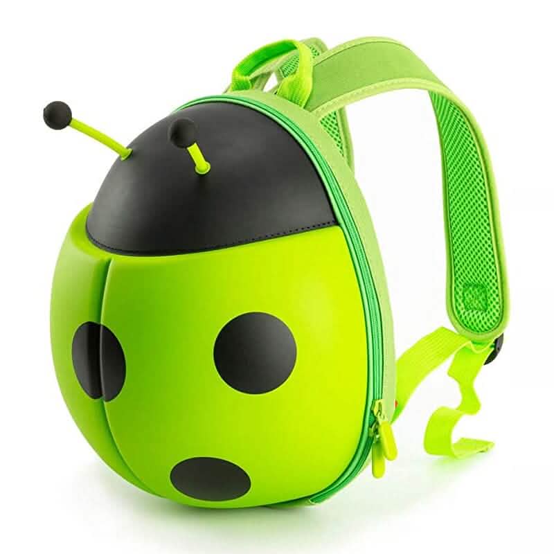 Cartoon Egg Shaped Kids Knapsacks Toys & Games Lady Bug Green - DailySale