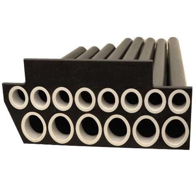 Legend Bass Boat Fishing Rod Organizer | 14 Tube 15 X 7 1/8 Inch