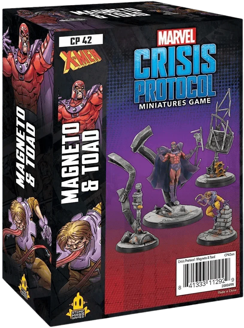Marvel: Crisis Protocol – Magneto and Toad - Character Pack