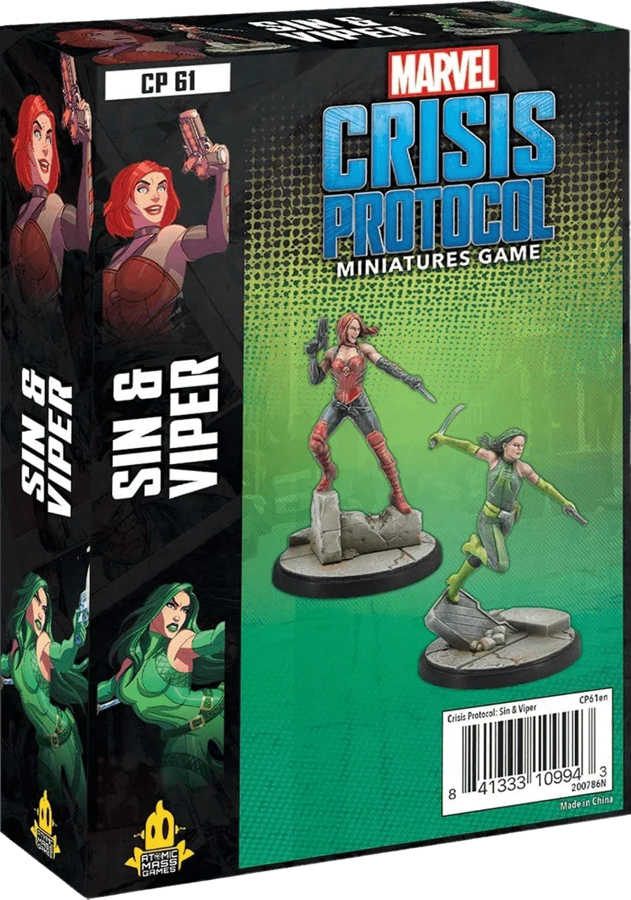 Marvel: Crisis Protocol - Sin and Viper - Character Pack