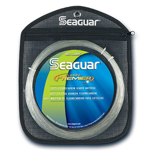 SEAGUAR BIG GAME PREMIER FLUOROCARBON LEADER - 50 YDS