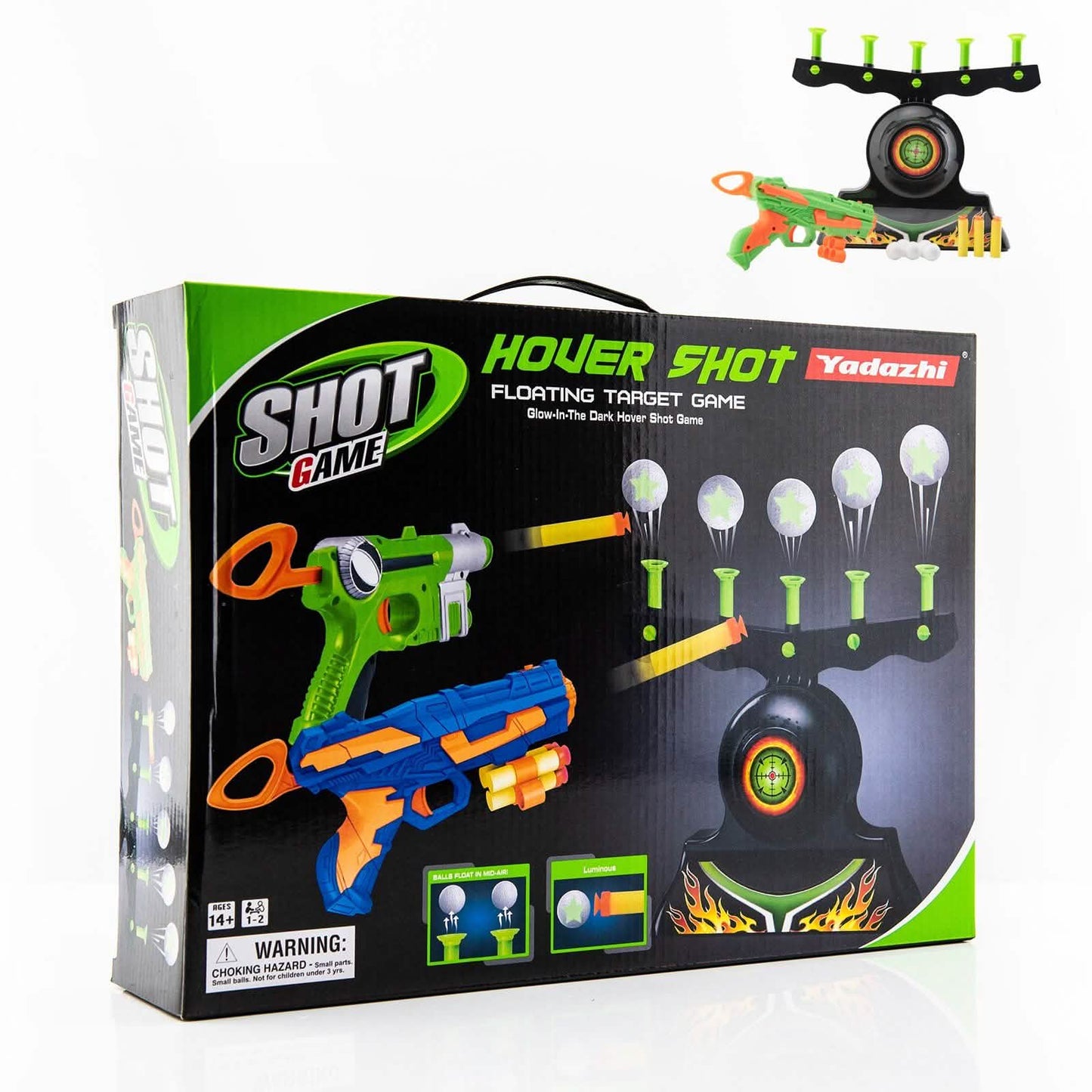 Shooting Targets for Nerf Guns Shooting Game Glow in The Dark Floating Ball