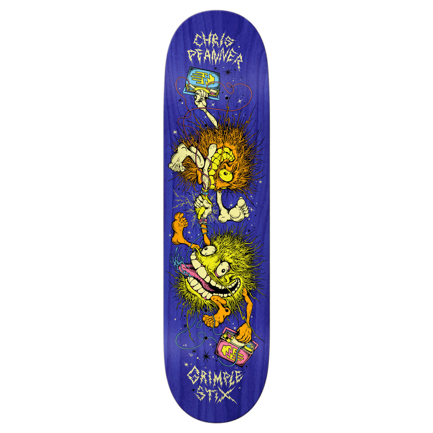 Antihero Skateboard Deck Grimple Guest Chris Pfanner 8.06"