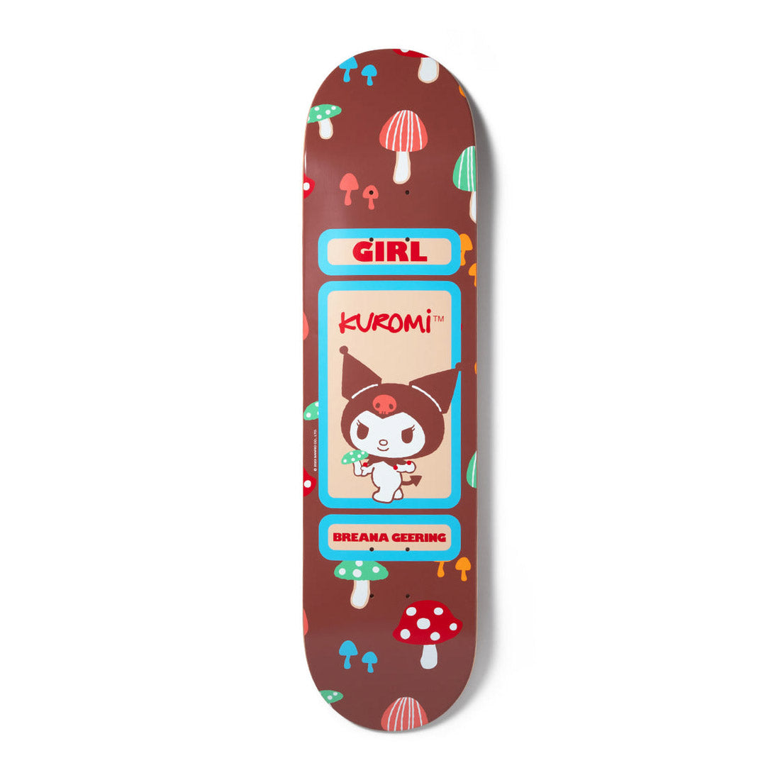 Girl x Sanrio Hello Kitty Friends Skateboard Deck Breana Geering 8.0"