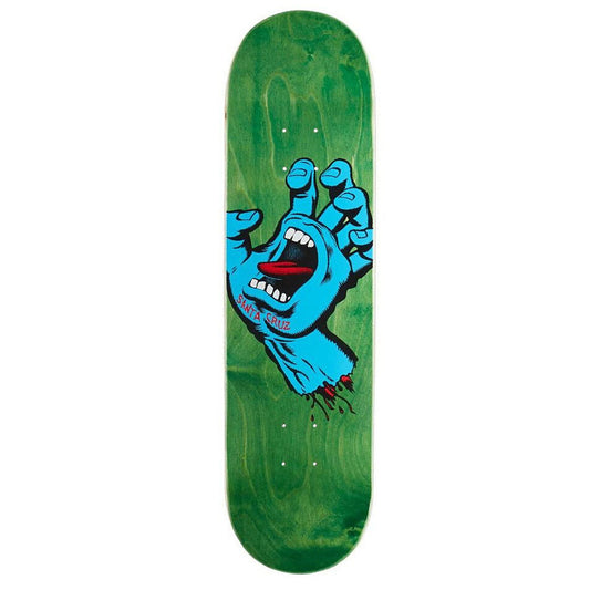 Santa Cruz Skateboard Deck Screaming Hand 8.8" Green