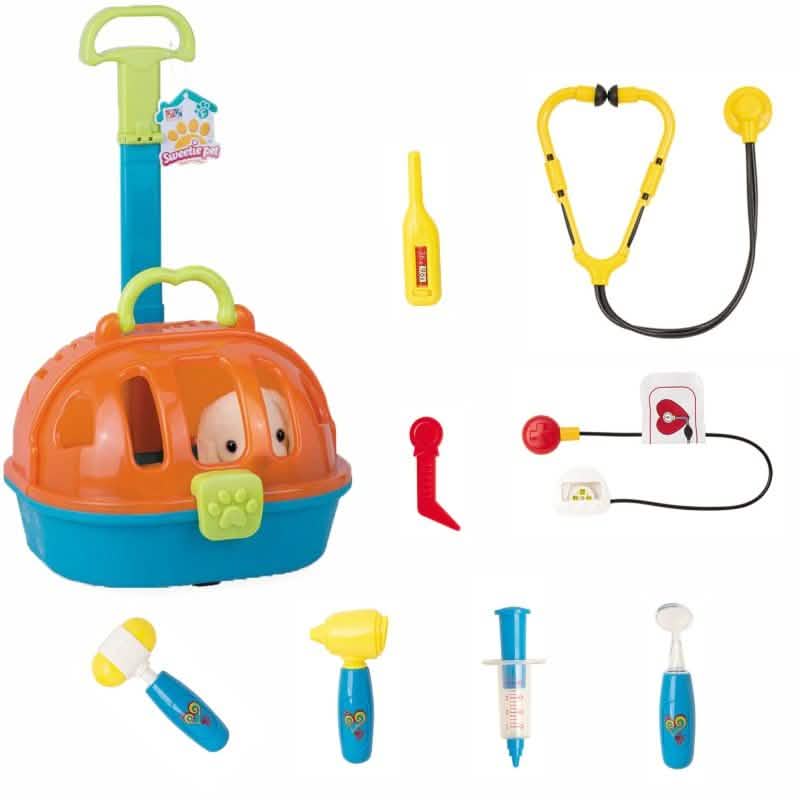 11-Piece: Britenway Pet Care Play Set Doctor Kit
