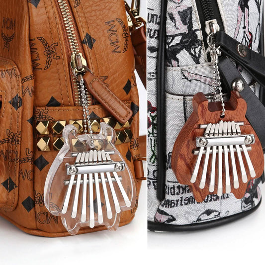 2-Pack: Finger Thumb Piano Mini Kalimba with 8 Keys