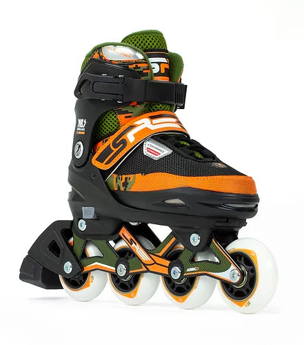SFR Pixel Inline Skates Green/Orange