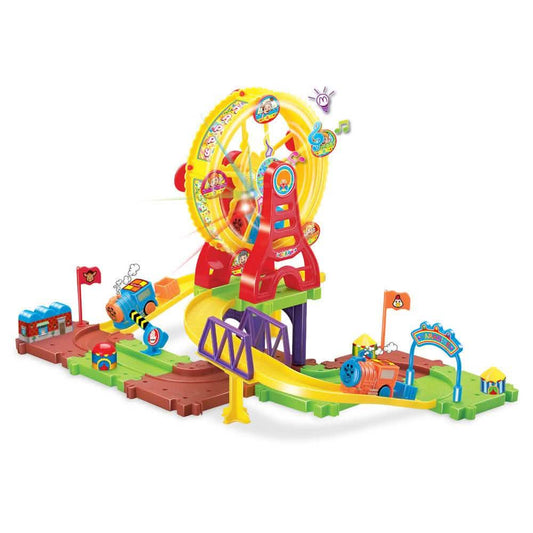 43-Piece: Toy Chef Railway & Ferris Wheel Set