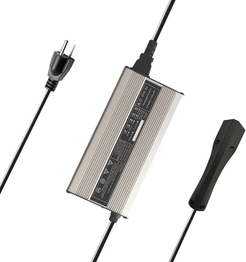New 48V 6A RXV Golf Cart Battery Charger for Ez-Go EZgo TXT with RXV Plug 3 Prong