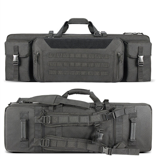 Large Capacity Big Belly Fish Sea Fishing Bag Luya Double Layer Fishing Rod Bag - Blue Force Sports