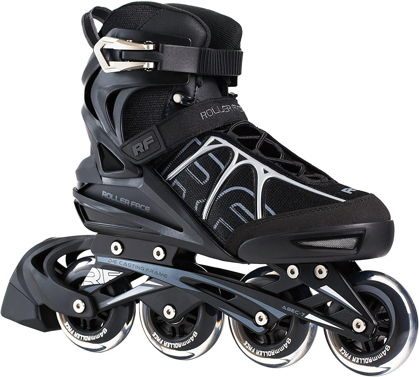 Rollerface RFSport Black Men’s Adult Fitness, Sport and Recreation, Premium Inline Skate