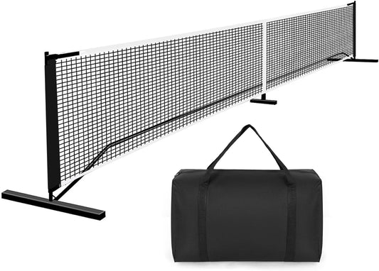 Portable Pickleball Net Set, 22 FT USAPA Regulation Size for Full Court System Outdoors Driveway Matches, Easy Setup to Experience Competitive Pickle Ball Game Anywhere