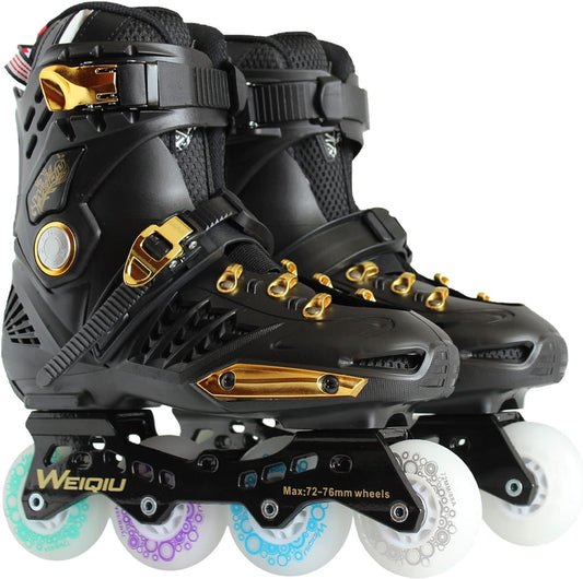 Roller Blades Adult Female Male,Outdoor Street Inline Skates for Women Men, Performance Fitness Speed Skates for Unisex,Patines Adulto Mujer Hombre