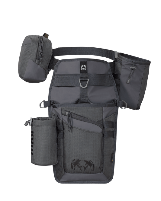 Archery Hip Quiver | Gunmetal