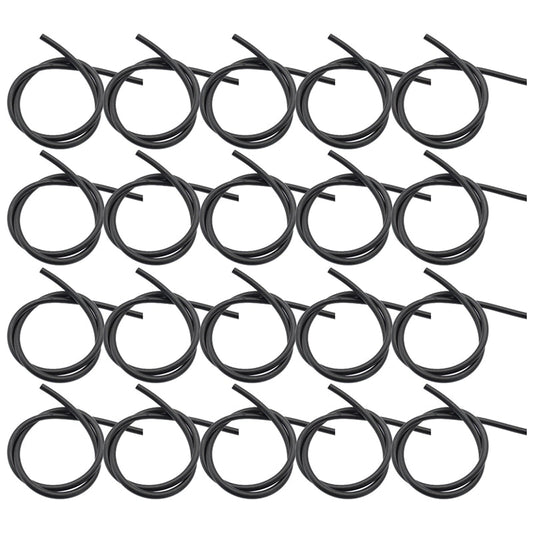 20Pcs 10X5MM Spearfishing Rubber Sling Speargun Bands Latex Tube Latex Scuba Diving Spearfishing Accessory 100Cm