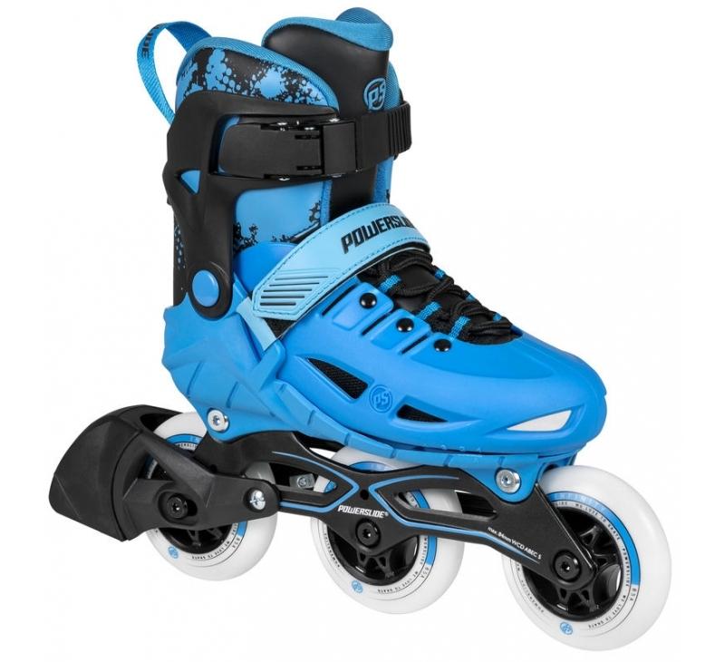 POWERSLIDE PHUZION UNIVERSE BLUE 3WD INLINE SKATES