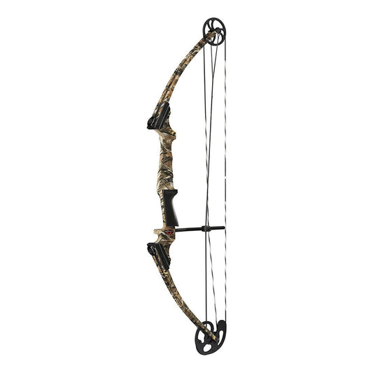 Genesis Archery Original 20 Pound Fiber Left Hand Target Compound Bow, Camo