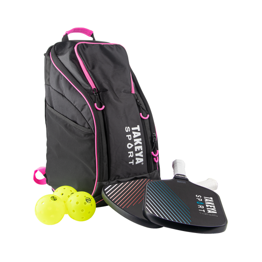 Black Pickleball Backpack