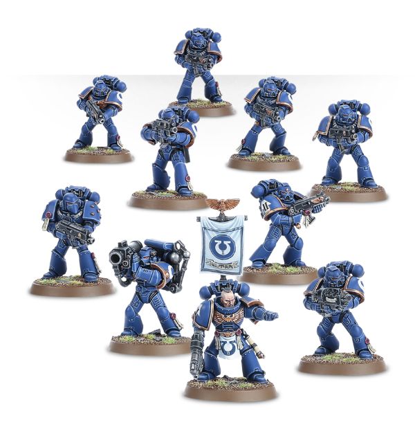 GWS - Warhammer 40K - Space Marines Tactical Squad