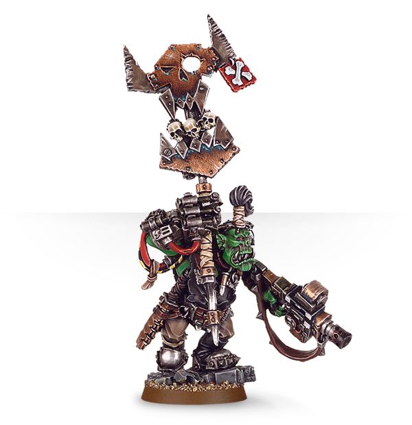 GWS - ORK NOB WITH WAAAGH! BANNER