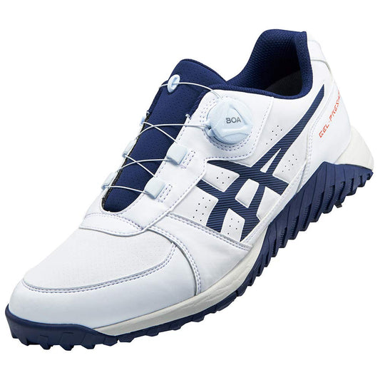ASICS Golf Shoes GEL-PRESHOT BOA Soft Spike Wide 1113A003 White US7.5(25.5cm)
