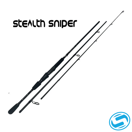 Bull Bay Stealth Sniper 3 Piece Travel Rod