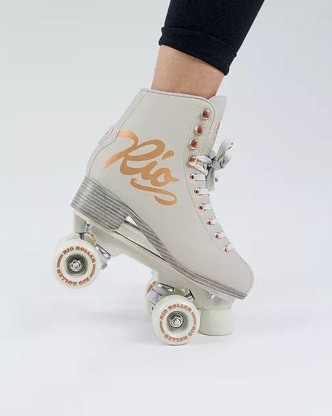 Rio Roller Rose Cream Roller Skates