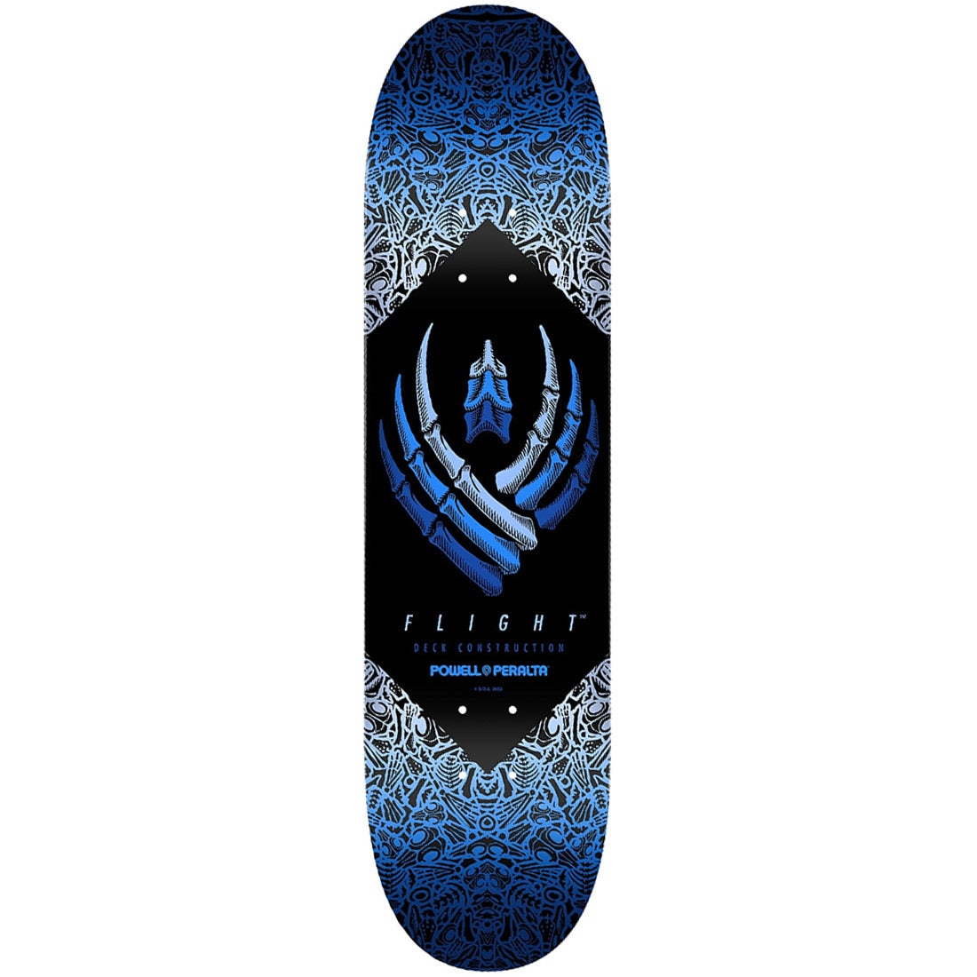 Powell Peralta Flight Bones 9.0 Deck - Blue