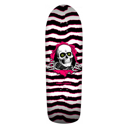 Powell Peralta Old School Ripper Deck White/Pink 9.89"