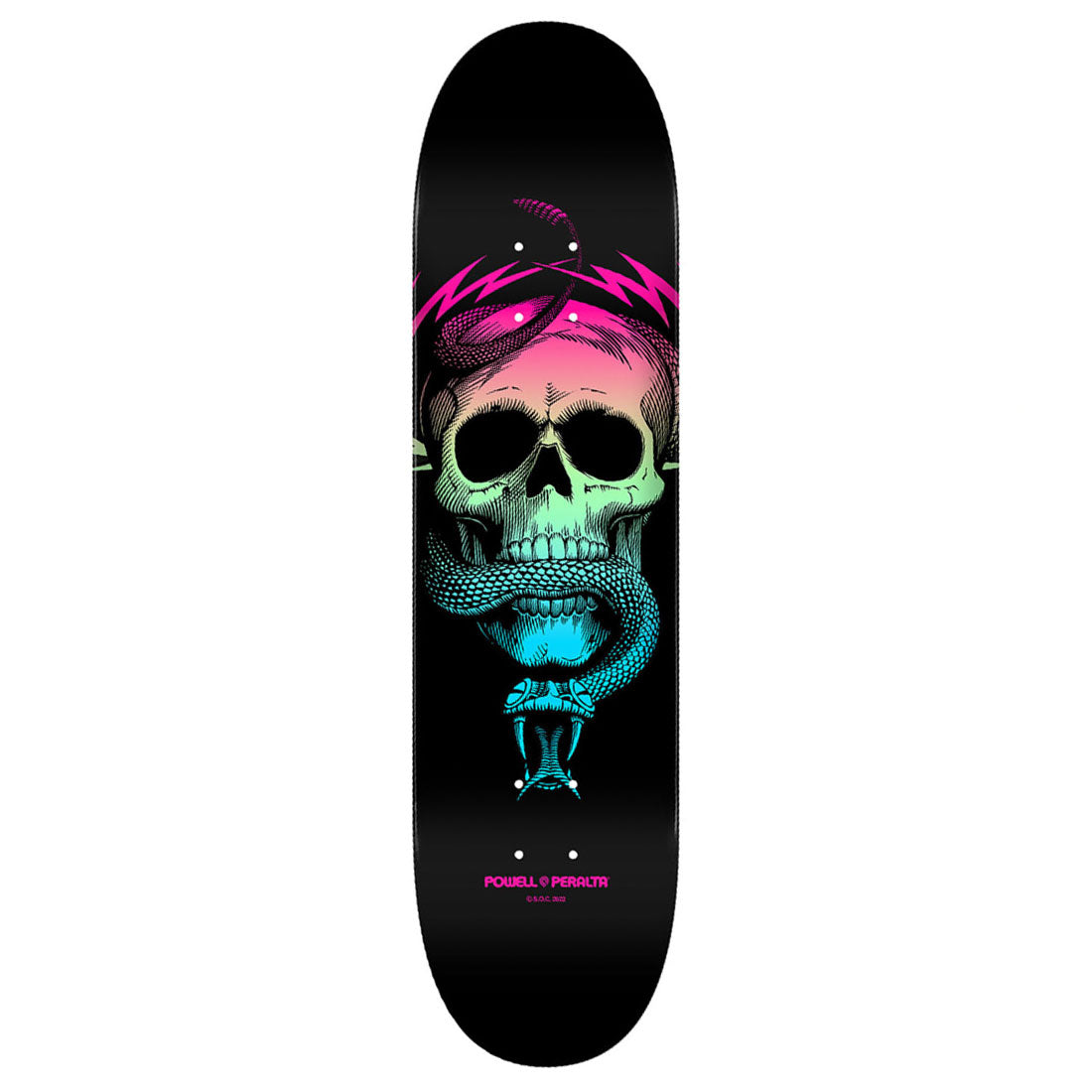Powell Peralta McGill SAS 8.5 Fade Deck - Black/Blue